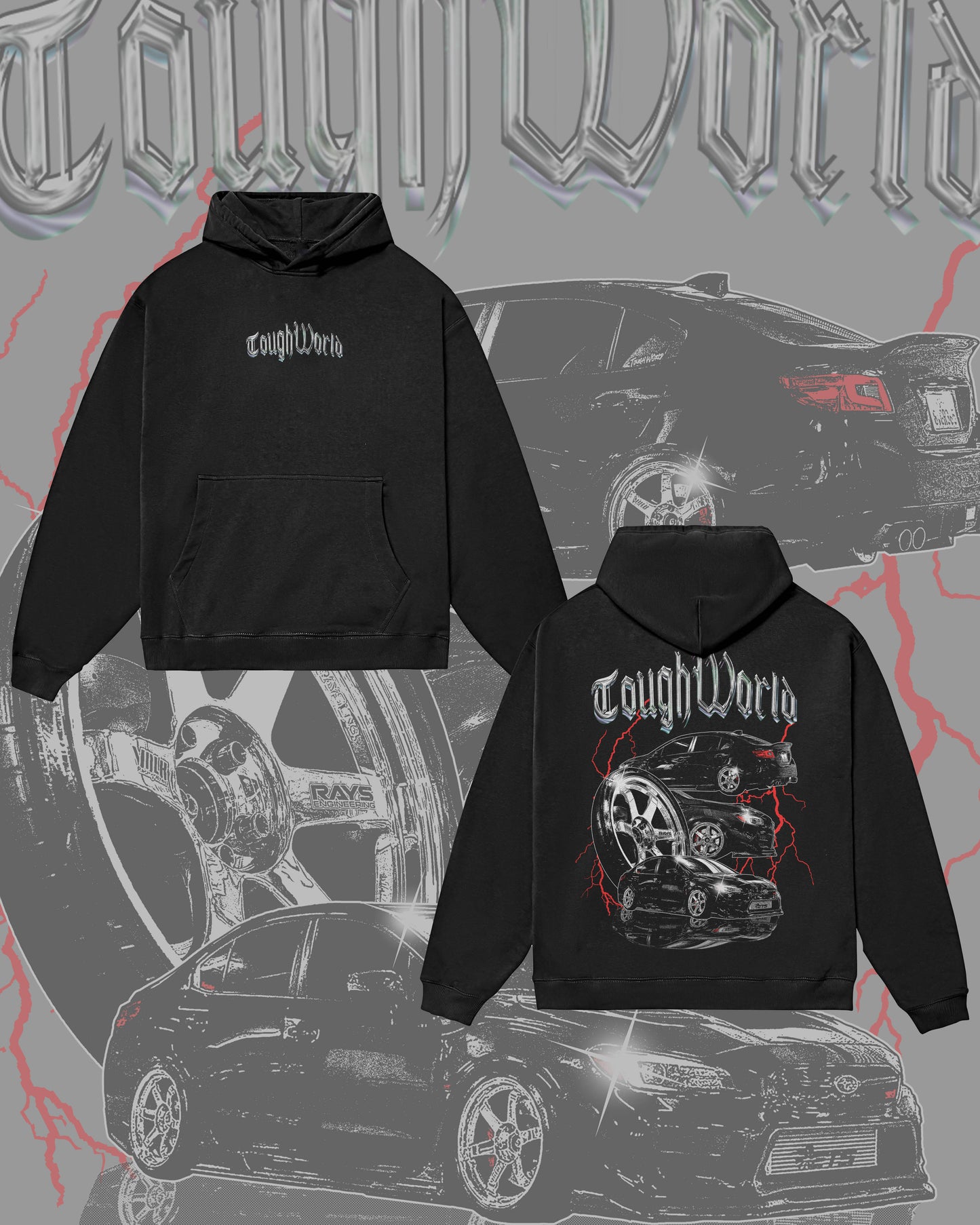 CHROME TE37 HOODIE