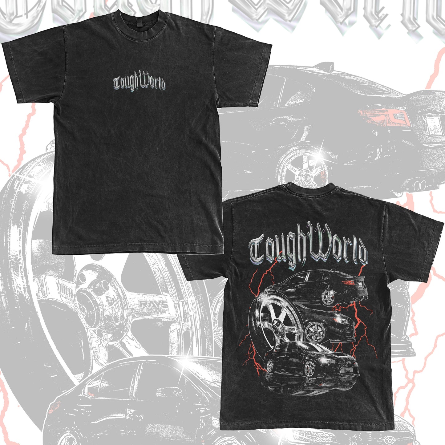 CHROME TOUGH WORLD TEE